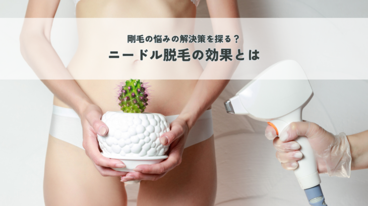 剛毛の悩みの解決策を探る？ニードル脱毛の効果とは